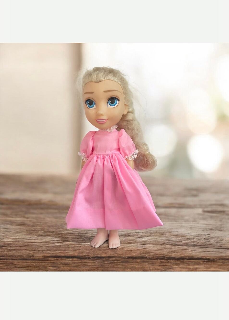 Cinderella Doll 13” Tall In Pink Dress